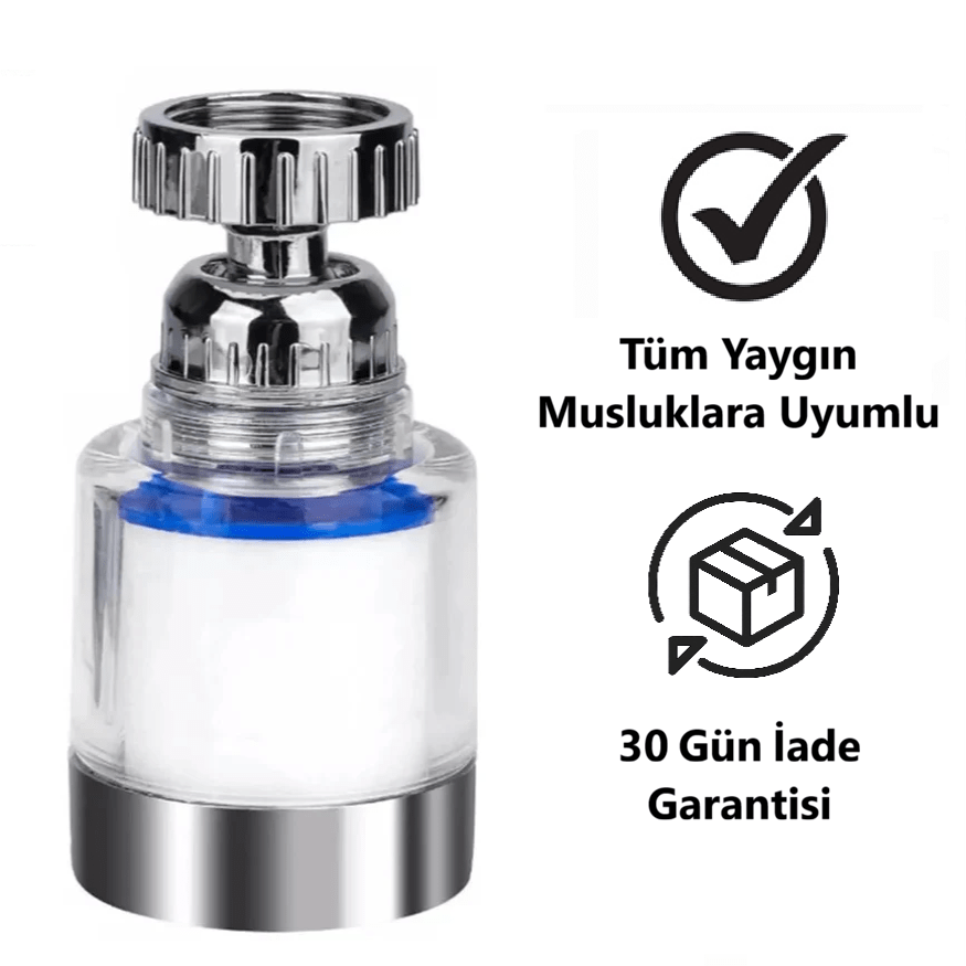 Revonex Filtreli Musluk Başlığı